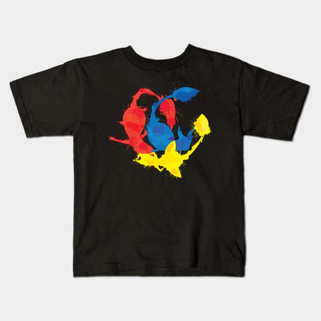 Pollockmin Kids T-Shirt by sparkmark